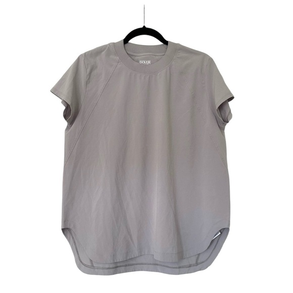 Dover Saddlery Short Sleeve Performance Equestrian Tee Womens Large Purple - Picture 1 of 5